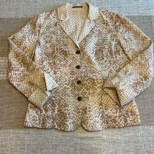 Eli Tahari reversible blazer.